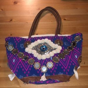 Vintage FIGUE EVIL EYE BAG, NEW!